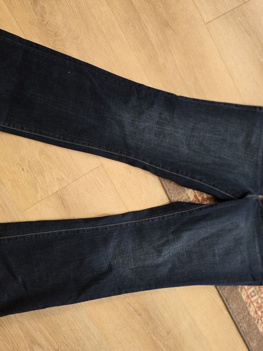 BKE Dark Blue Bootcut Stretch Jeans